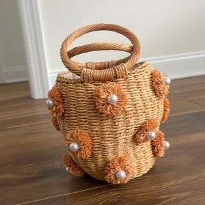 Show Me Your Mumu Ella Straw Bag | Bridal or Vacation Hand Bag